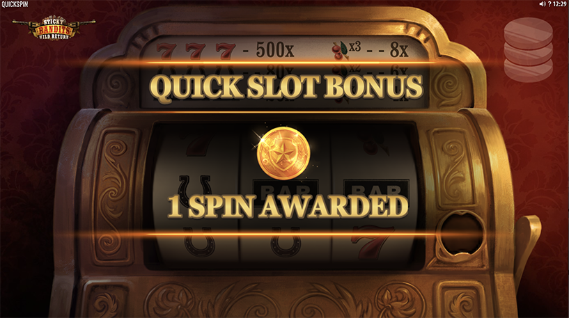 Sticky Bandit: Wild Return Slot Screenshot 2