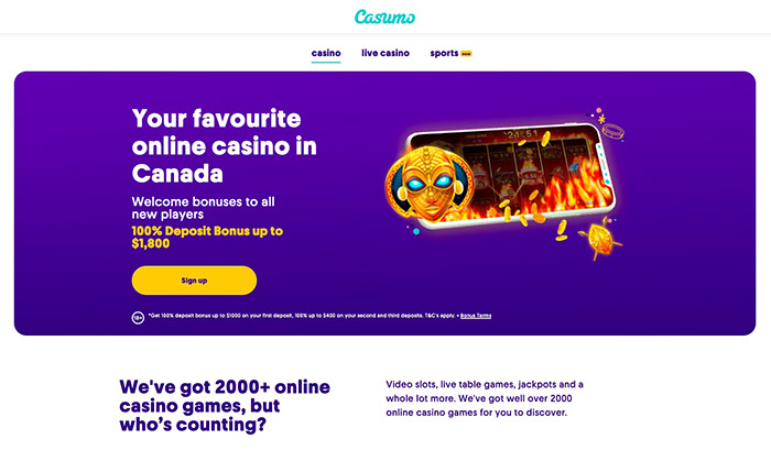 Casumo Screenshot