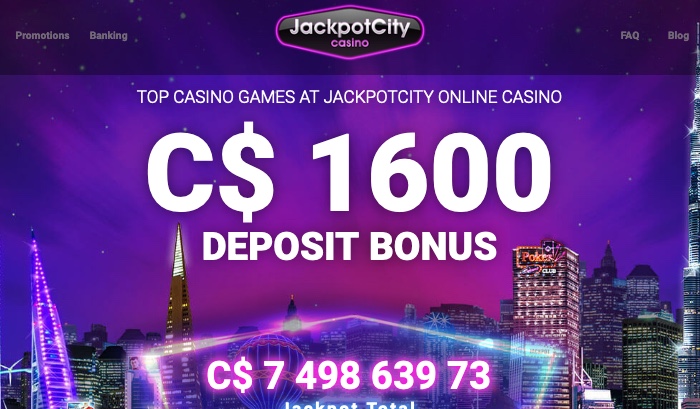 JackpotCity Casino Screenshot