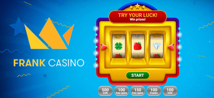 Frank Casino: Claim 3 Spins To Win Big Welcome Bonuses