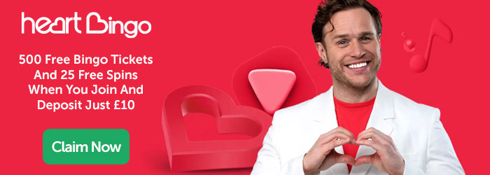 Heart Bingo Bonus Code: Claim Your 500 Free Bingo Tickets And 25 Free Spins
