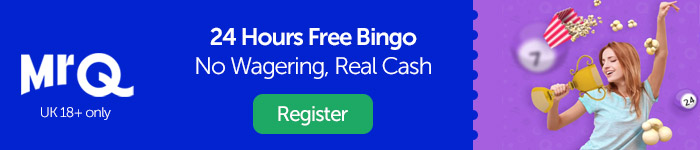 Mrq Is Offering 24 Hours Completely Free Bingo For New 18+ Uk Players Joining Today