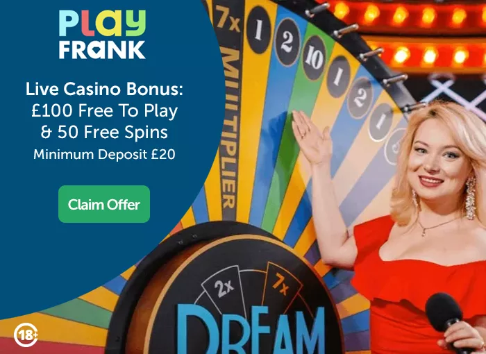 Play Frank Live Casino: Best Live Casino Uk Games And Live Dealers