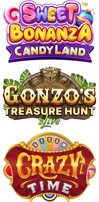 Live Game Shows: Popular Titles Like Sweet Bonanza CandyLand, Gonzo's Treasure Hunt and Crazy Time Are All Available