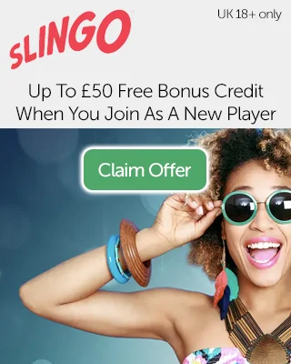 Slingo: Get Up To £50 Free When You Sign As A New Player