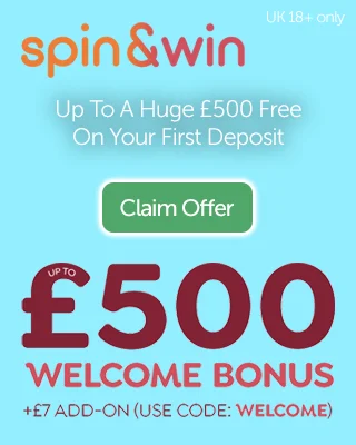 Spin and Win: Get Up To £500 Casino Credit Free On Your First Deposit