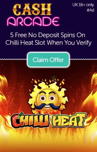 Grab 5 Free No Deposit Spins On Chilli Heat Slot When You Verify Your Debit Card