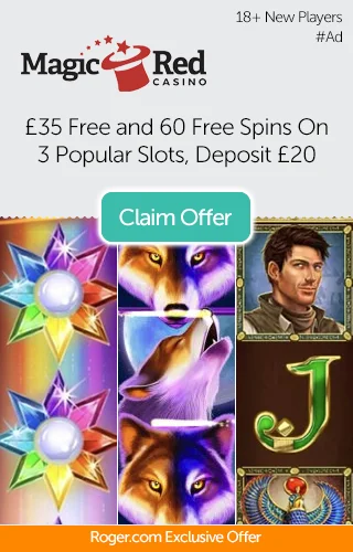 Magic Red Casino: 25 Free Spins On Various Slots + £25 Free When You Deposit £25