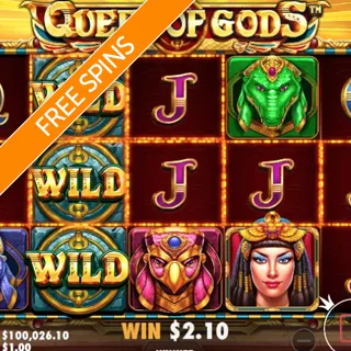 Queen Of Gods Slot Free Spins