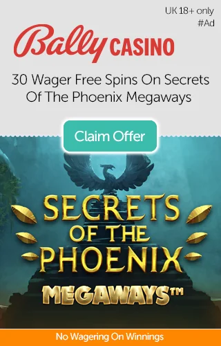 Megaways Casino: 30 Free Spins On Secrets Of The Phoenix Megaways When You Deposit £10