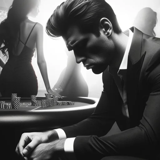 A High Roller Gambler That Has Just Lost A Fortune