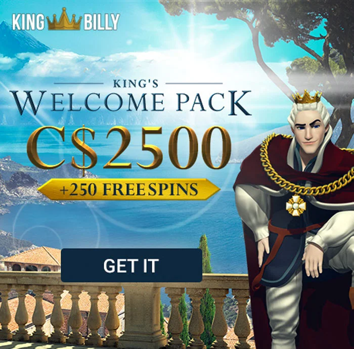 King Billy Casino - Huge Welcome Bonuses For New Players