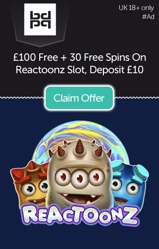 Grab Yourself £100 in Deposit Match and 30 Free Spins on Reactoonz Slot Thanks to PlayGrand