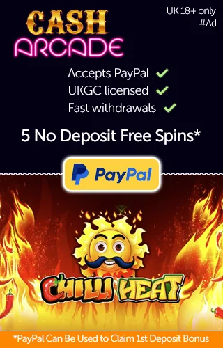 Cash Arcade Accepts PayPal for Super Fast Withdrawals and Deposits