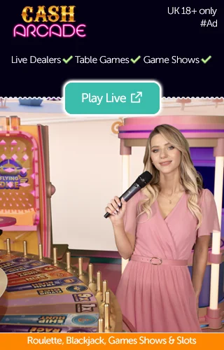 Cash Arcade Boasts Loads of Live Casino Games Shows
