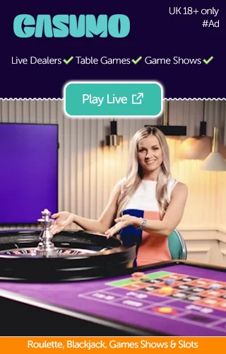 Casumo Live Table Dealers And Live Games Show Hosts Available 24/7