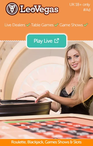 Leovegas Offers A Huge Selection Of Live Table Dealer Games And Game Shows