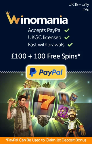 Winomania Accepts Paypal