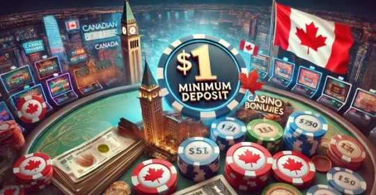 Best $1 Minimum Deposit Casino Bonuses in Canada