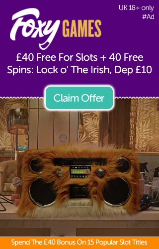 £40 Free to Spend on 15 Popular Slots plus an Extra 40 Free Spins on Luck o’ The Irish