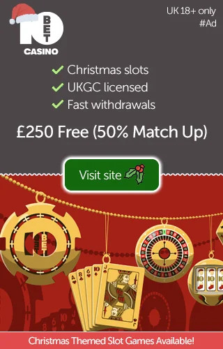 Christmas Themed Slots At 10Bet Casino