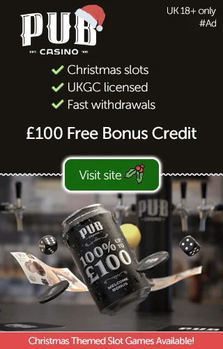 Christmas Themed Slots At Pub Casino