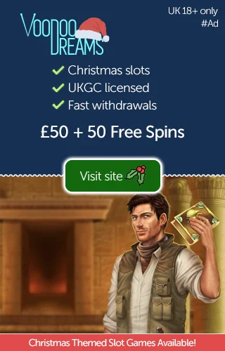 Christmas Themed Slots At Voodoodreams Casino