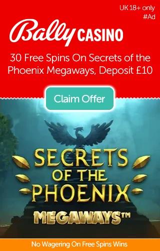 30 Free No Wagering Spins From Bally Casino As A New Uk Player When You Deposit £10