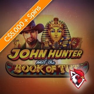 Grab 300 Free Spins on John Hunter of Tut + Up to C$5,000 from Rooster Bet