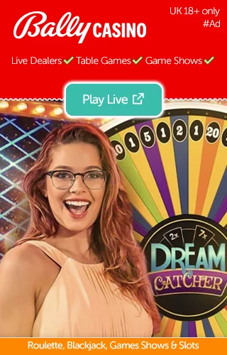 Live Dealer Casino Games and Game Shows at Bally Casino Online