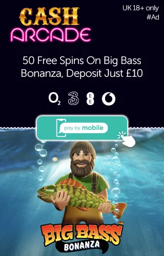 Cash Arcade Is a Pay by Phone Online Casino