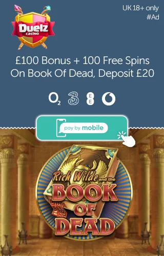 Duelz Is a Pay by Phone Online Casino