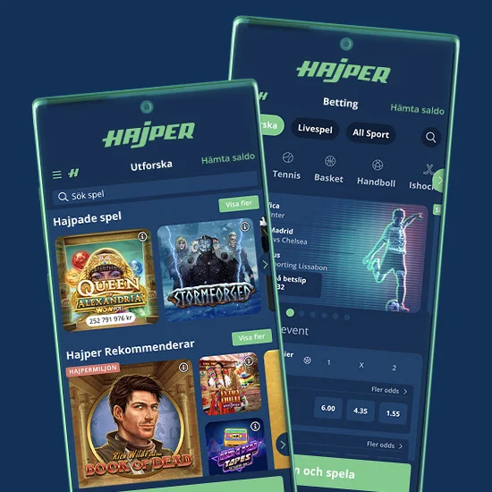 How Hajper Online Casino Displays On Mobile Phone Screens How Hajper Online Casino Displays On Mobile Phone Screens