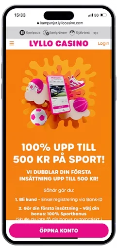 Lyllo Casino Mobile Phone View Screenshot Lyllo Casino Mobile Phone View Screenshot