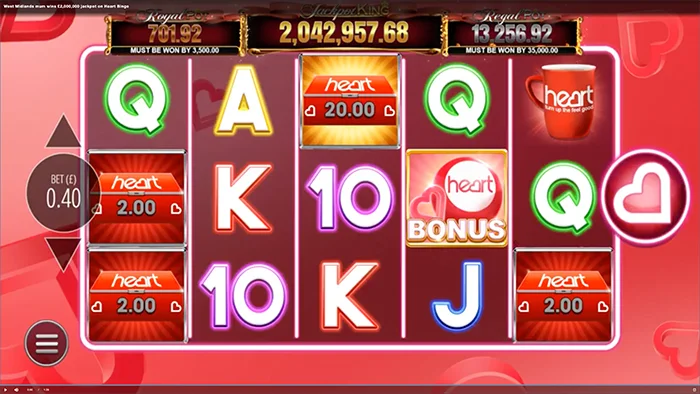 Make me a millionaire, slob game, reels and interface.