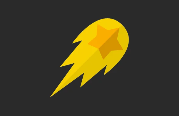 Bustabit Logo In Yellow On A Black Background Bustabit Logo In Yellow On A Black Background