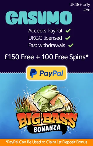 Casumo Accepts Paypal For Deposits And Withdrawals