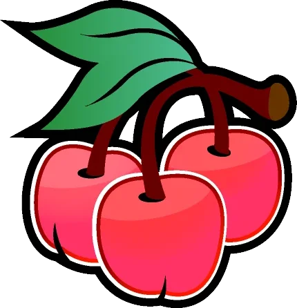 Double Bubble Cherry Symbol