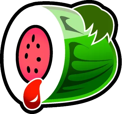 Double Bubble Watermelon Symbol