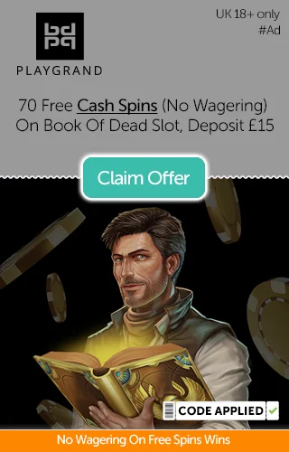 70_Free_Cash_Spins_With_No_Wagering_On_Book_Of_Dead_Deposit_15_Gbp_At_Playgrand_Casino_Uk 70 Free Cash Spins With No Wagering On Book Of Dead Deposit 15 Gbp At Playgrand Casino Uk